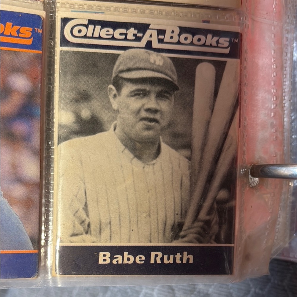 Babe Ruth Collectible Card - Picture 2 of 2